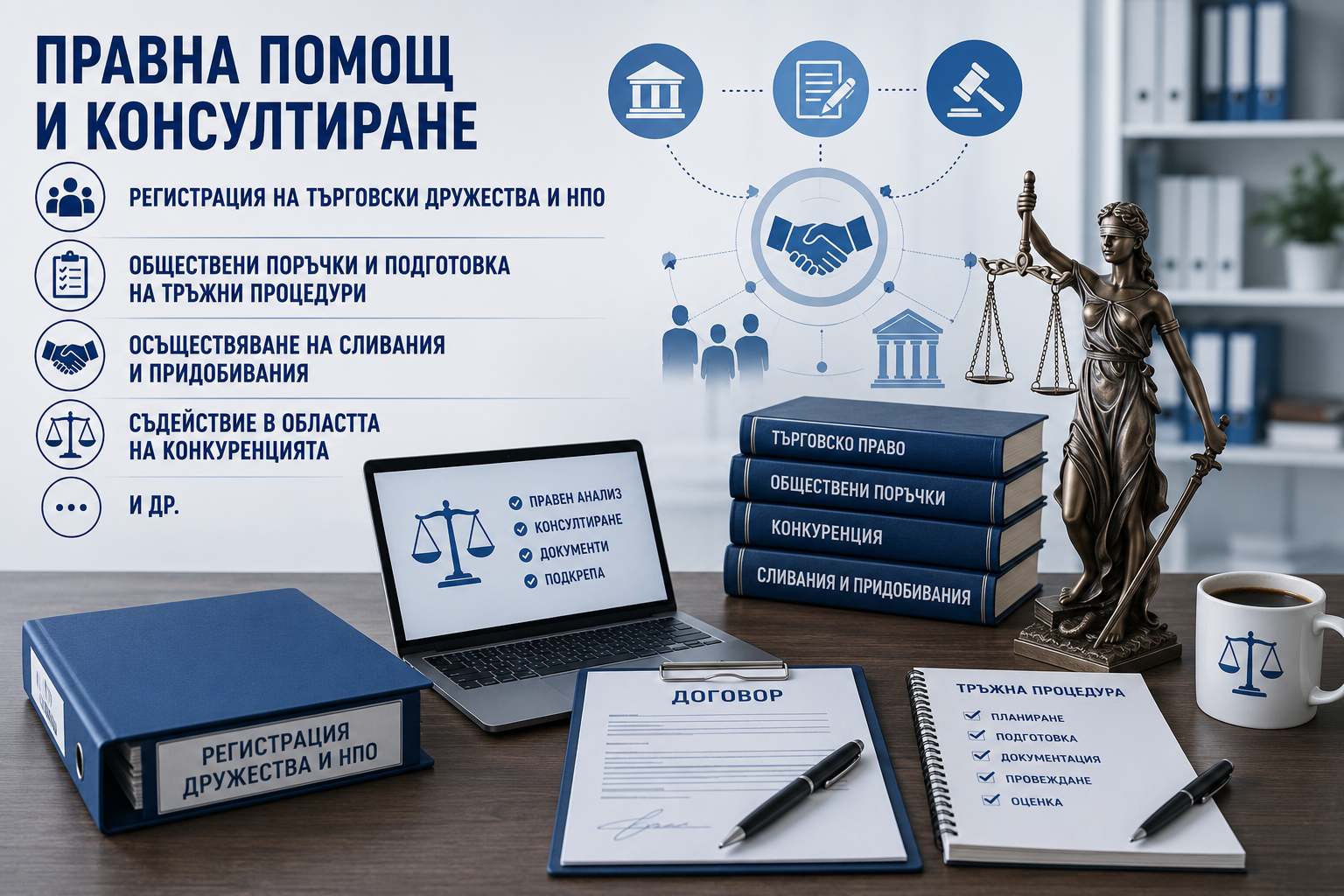 Правна помощ и консултиране Правна помощ и консултиране